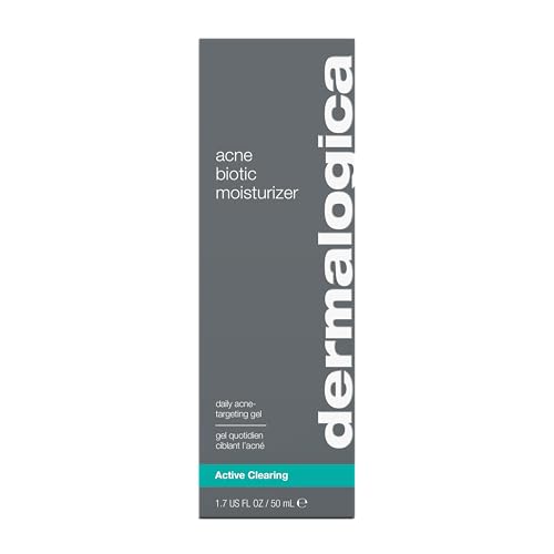 Dermalogica Acne Biotic gel texture on skin demonstrates quick absorption for daily use.