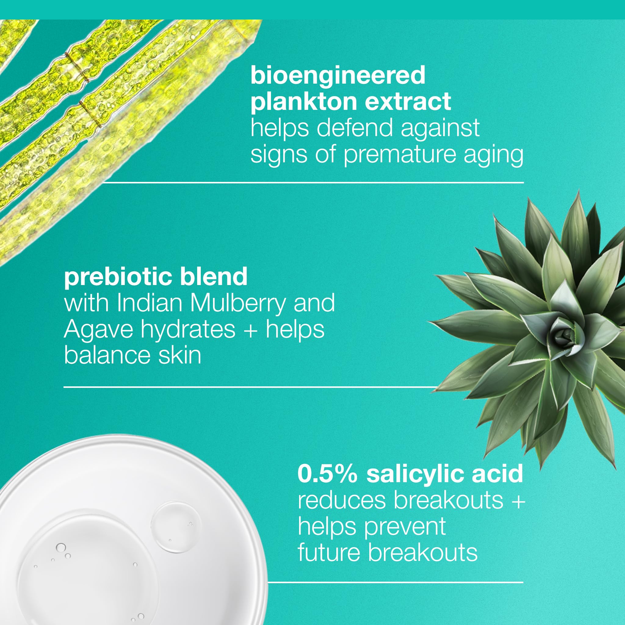 Dermalogica Acne Biotic Indian Mulberry and Inulin support a healthy skin ecosystem.