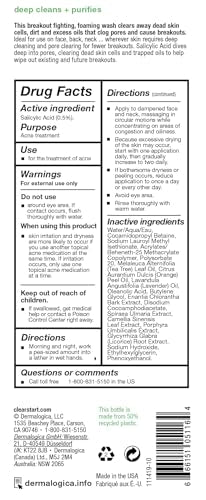 Dermalogica Clear Start foaming wash foam-lather close-up for thorough cleansing.