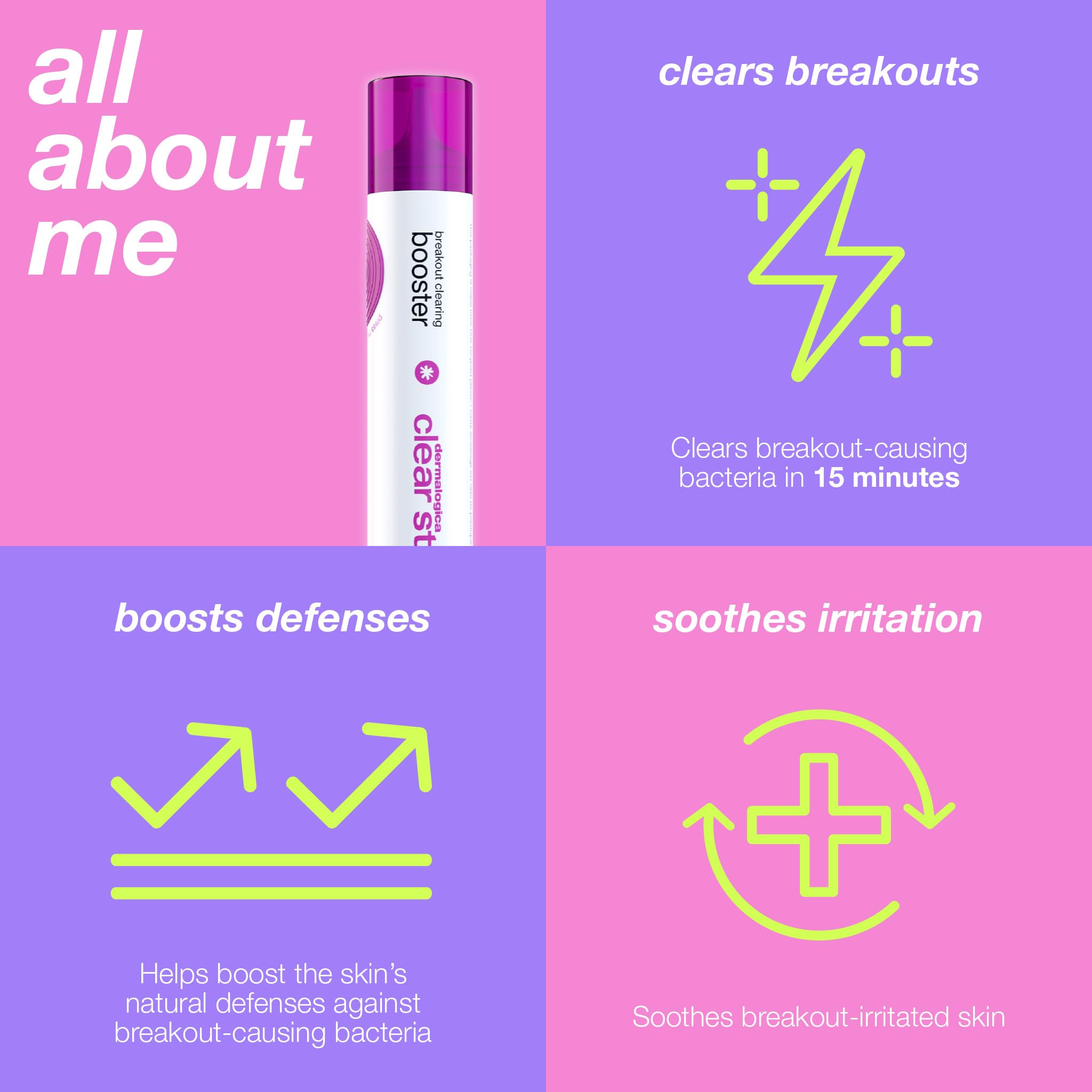 Dermalogica Clear Start serum texture on hand demonstrates easy spreading.