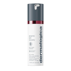 Dermalogica Dynamic Skin Recovery SPF50 bottle, showcasing daily hydration and broad-spectrum protection