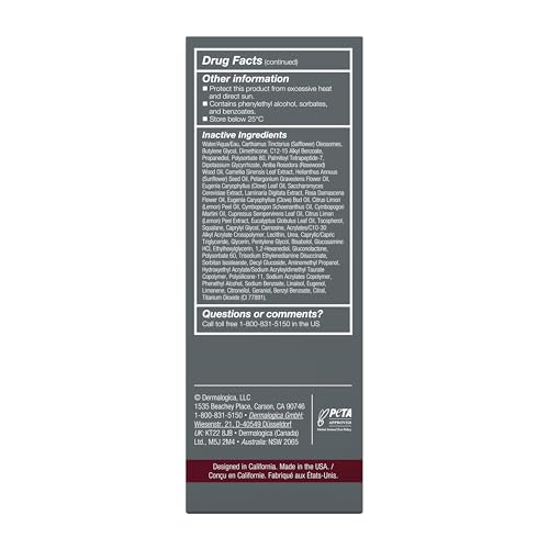 Dermalogica Dynamic Skin Recovery SPF50 cream texture close-up, ideal under makeup for a balanced finish.