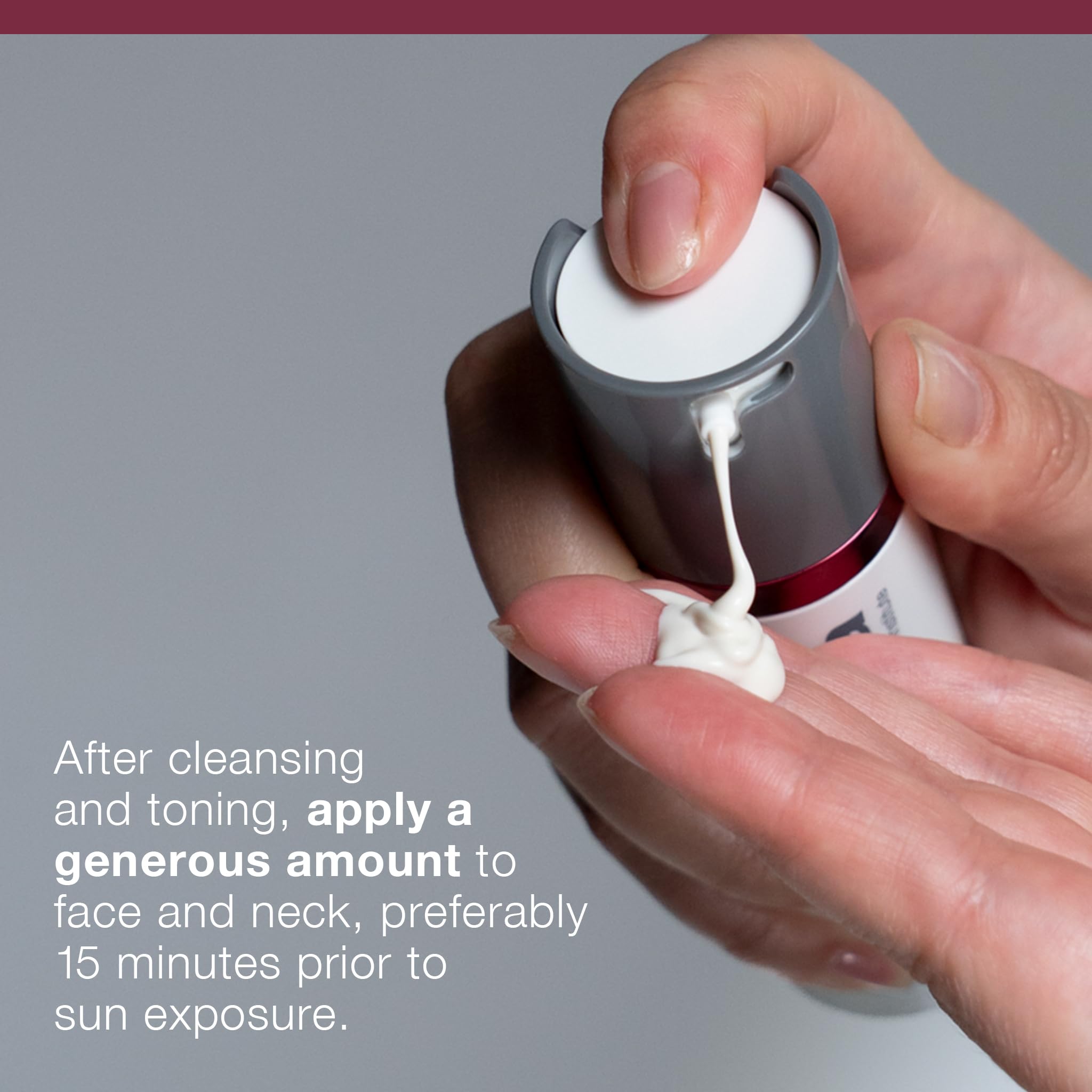 Dermalogica Dynamic Skin Recovery SPF50 dispensing action for daily use
