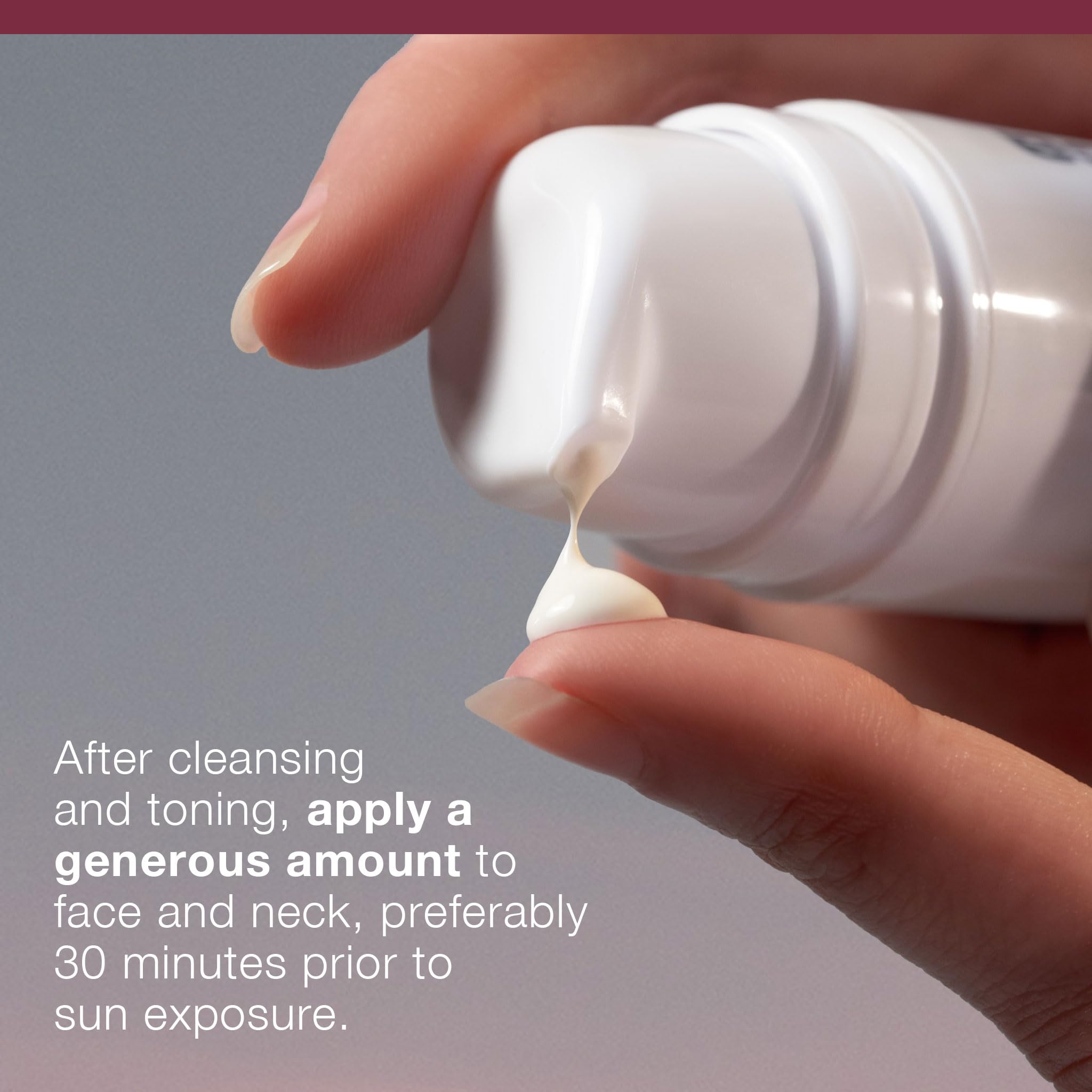 Soft hydration and non greasy feel visible in texture close up.