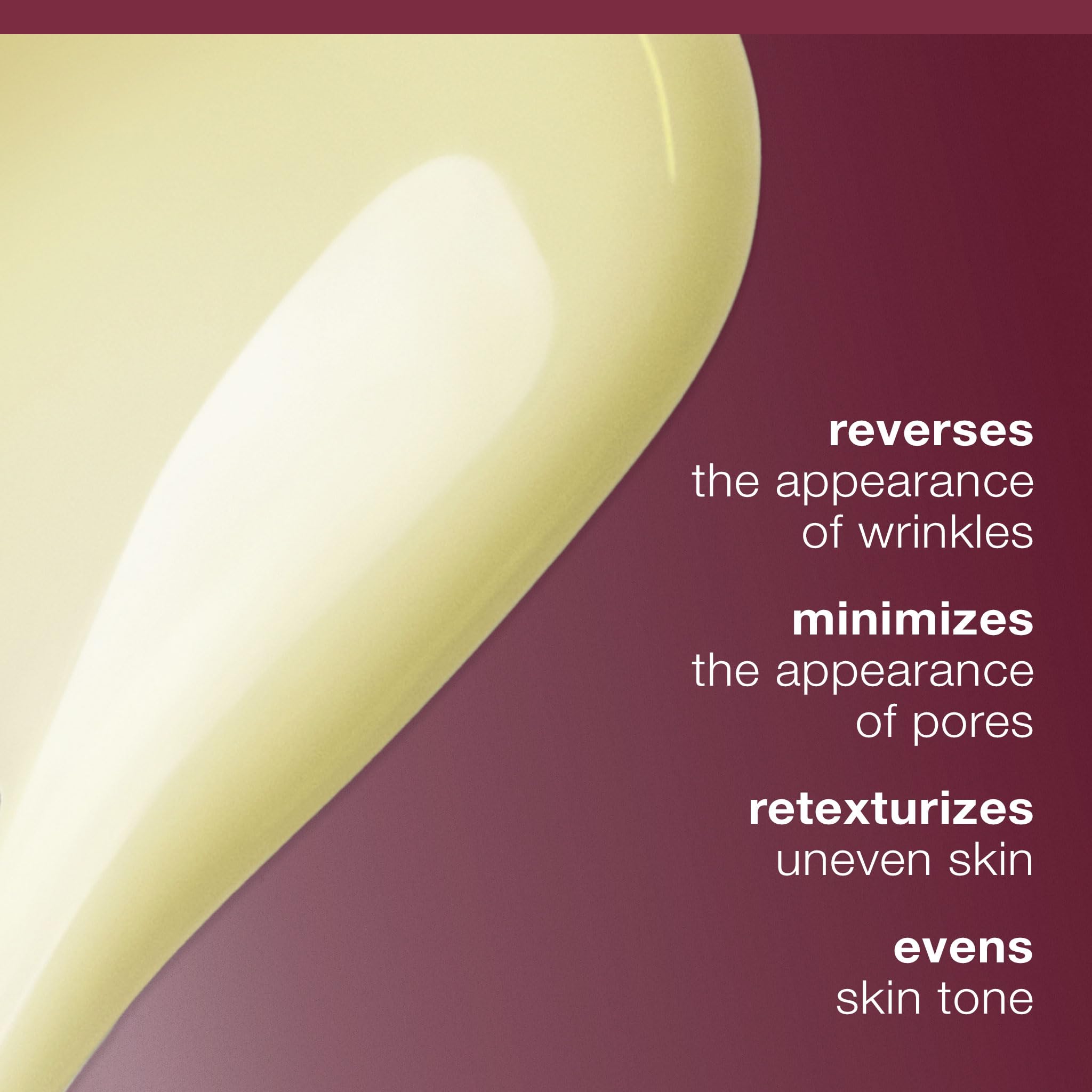 Close-up of serum texture showing lightweight formulation for daily use
