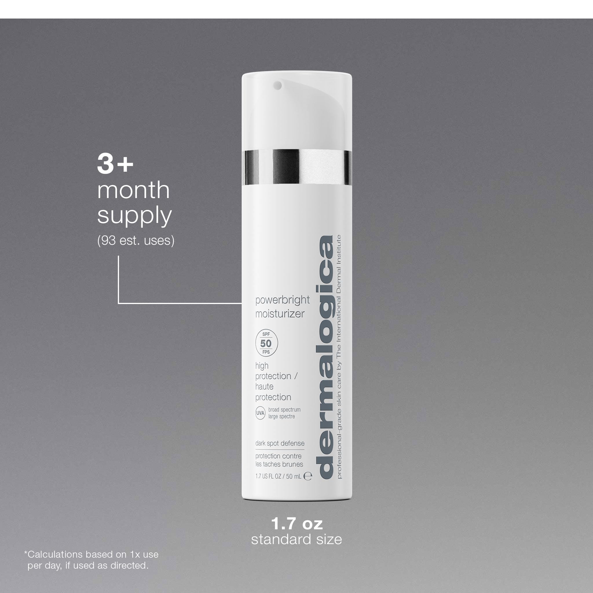 Dermalogica PowerBright niacinamide ingredients shot emphasizing skin-tone balance.