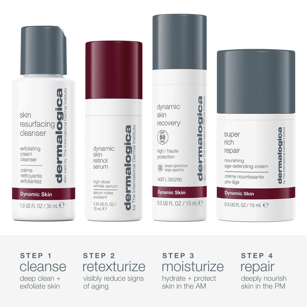 Dermalogica Skin Aging Kit SPF moisturizer tube highlights broad protection