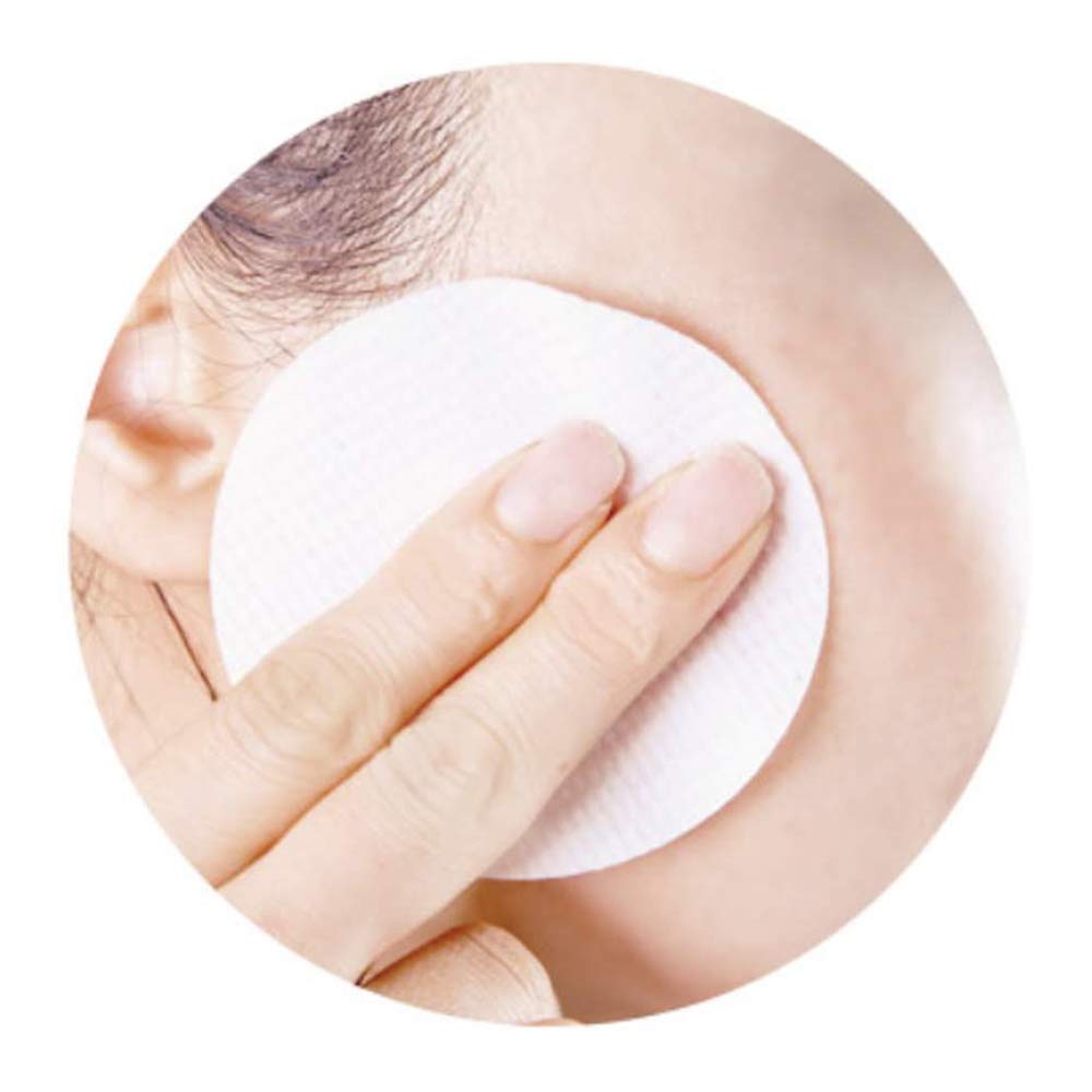 After use skin with Real Cica Pad showing comfortable, non-sticky finish
