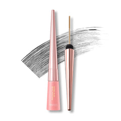 DERMALOGY Extra Slim Mascara with 2.5mm metal brush defines each lash.