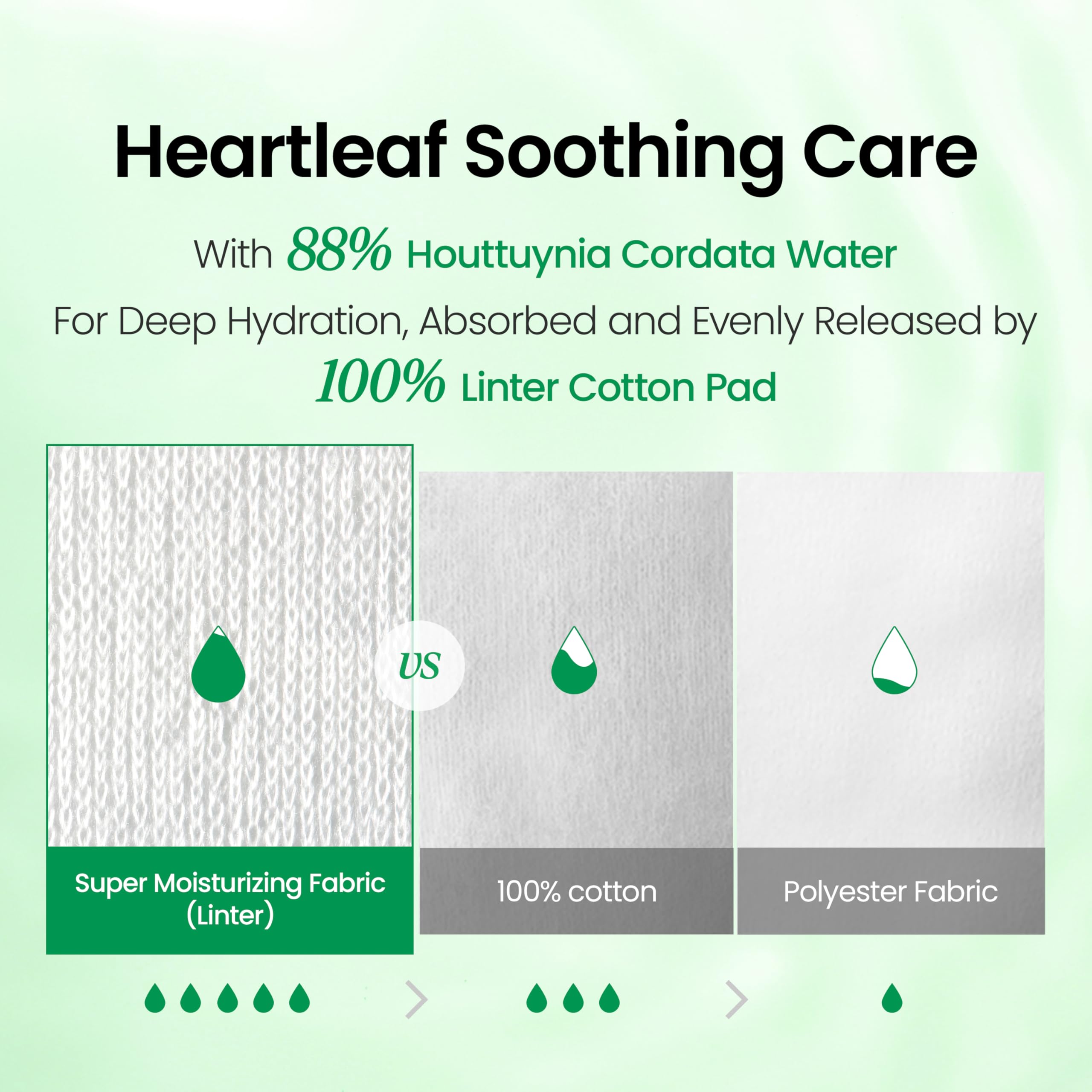 DERMALOGY heartleaf toner pad morning routine context for refreshing start.
