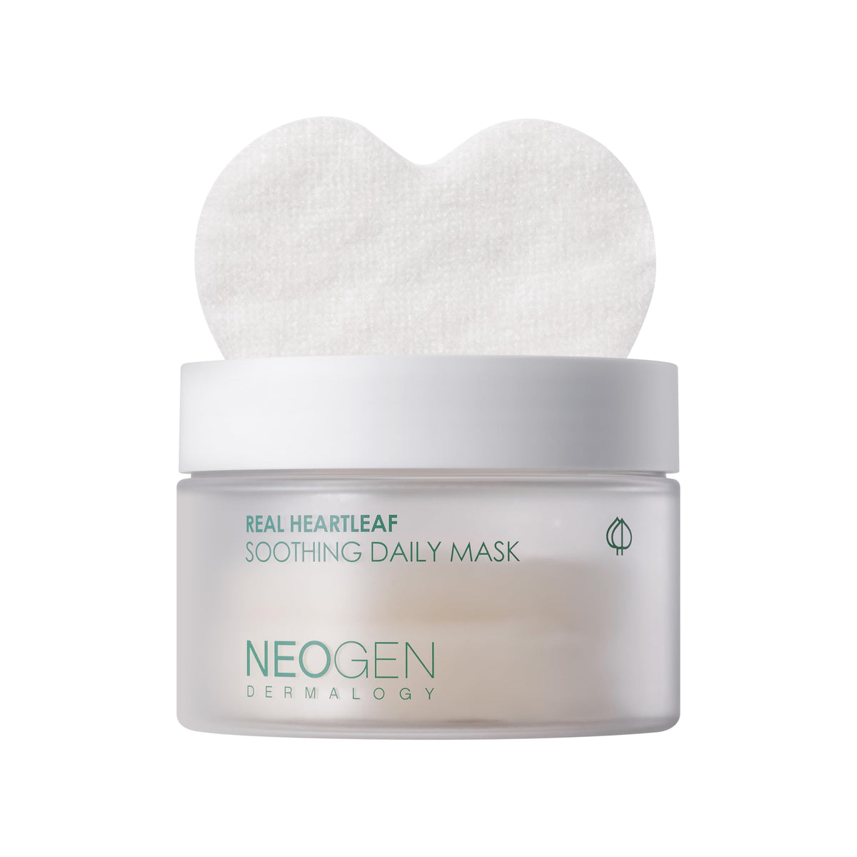 DERMALOGY by NEOGENLAB heartleaf toner pad packaging displaying the 40-pack.