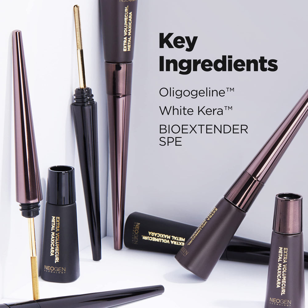 DERMALOGY Mascara stays long-wearing with a clean, non-flaking finish