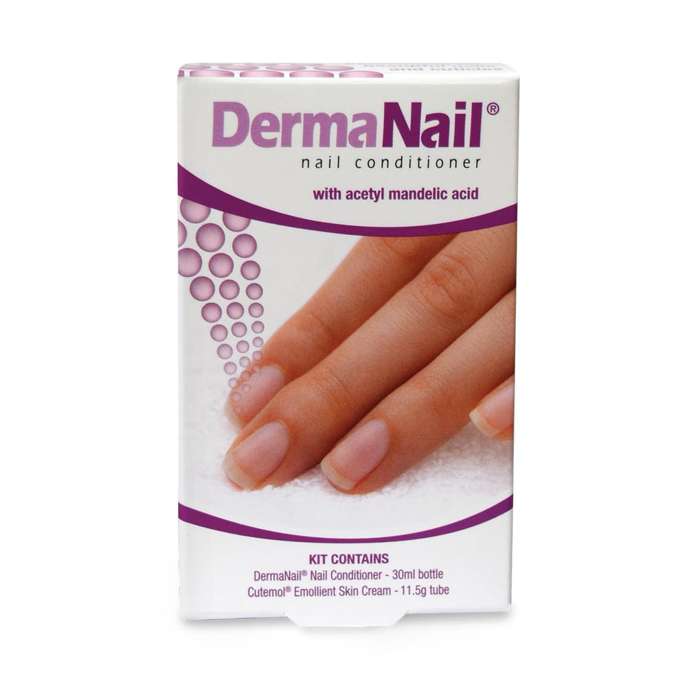 DermaNail compact set packaging for easy storage.
