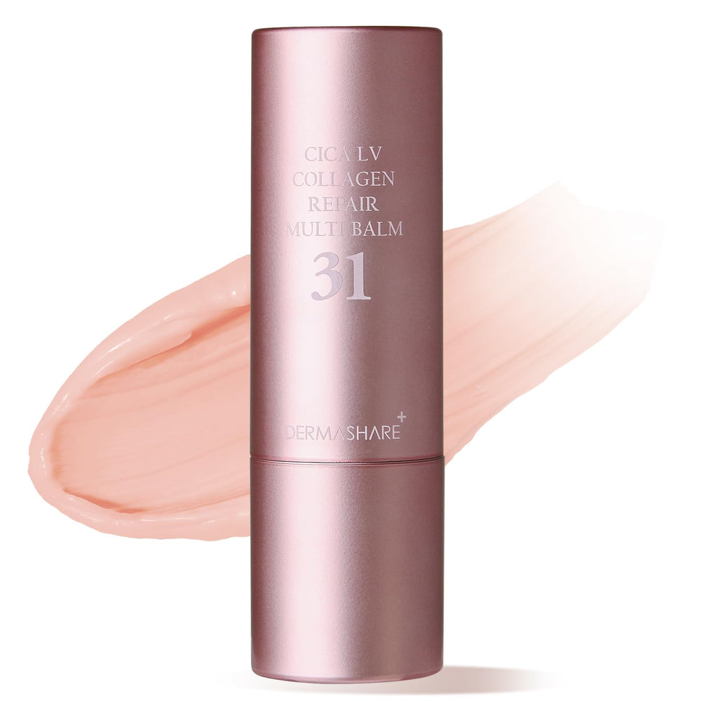 DERMASHARE Collagen Repair Stick packaging close-up for premium skincare on the go