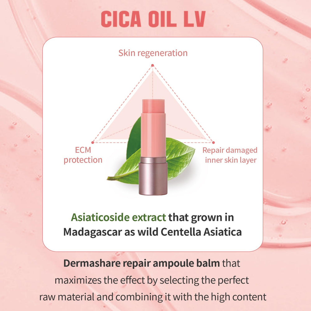 DERMASHARE Collagen Repair Stick with shea butter and ceramides for deep moisture