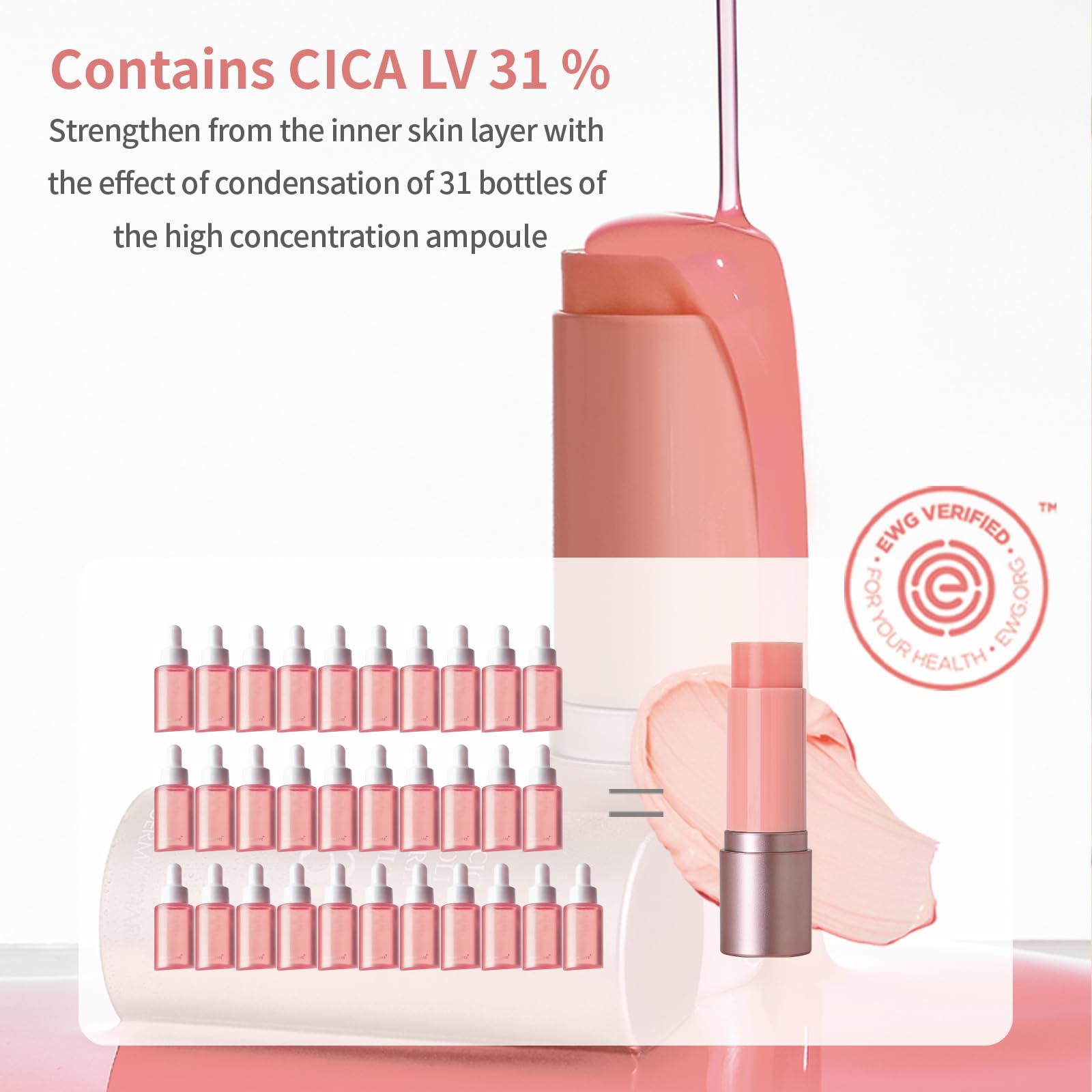 DERMASHARE Collagen Repair Stick travel-size for on-the-go touch-ups