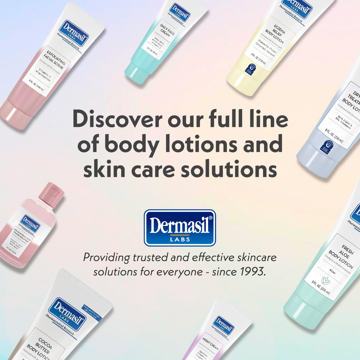 Dermasil 3-pack packaging front emphasizes value and convenience.