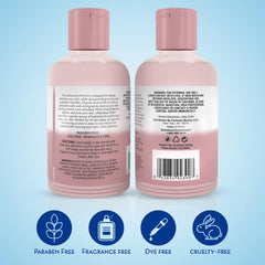 Dermasil Rose Water drops on the bottle provide subtle hydration.