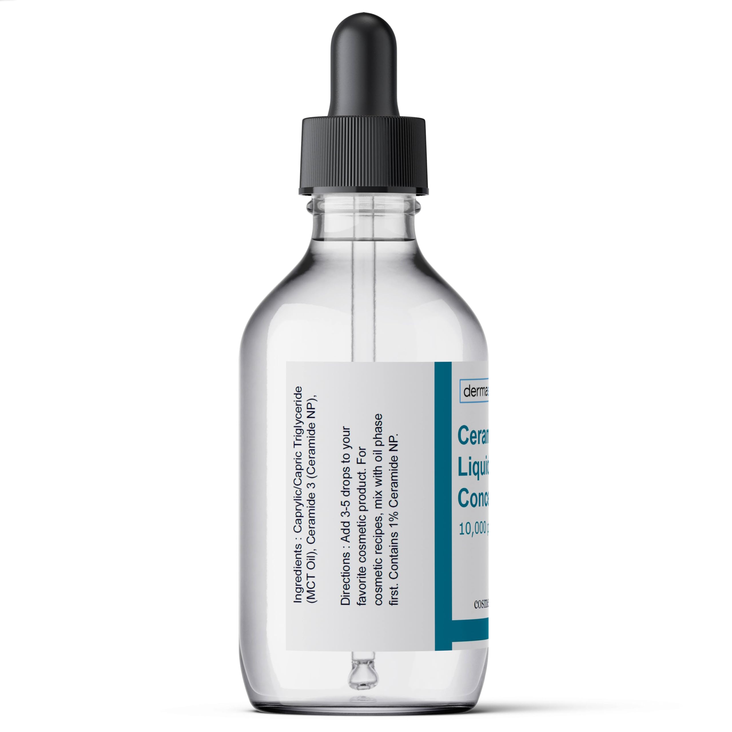 Dermaskin Labs Ceramide Liquid Concentrate in shampoo for hydration.