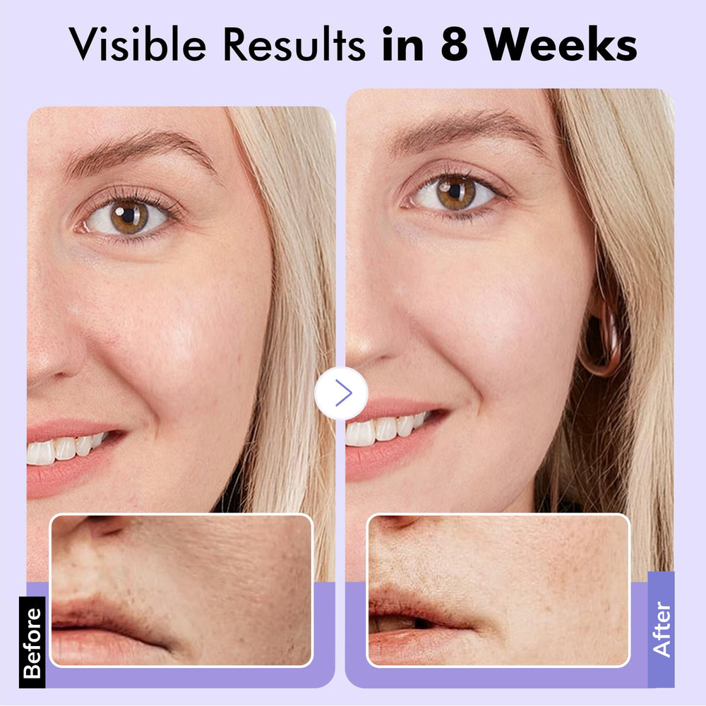 Dermasof USA-made plant-based skincare bottle on clean background.