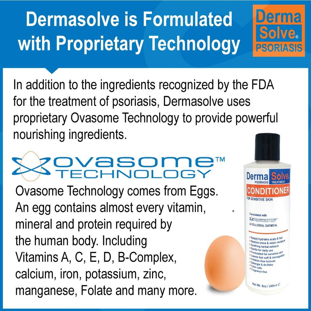 Dermasolve pack of 2 for convenient ongoing scalp care.