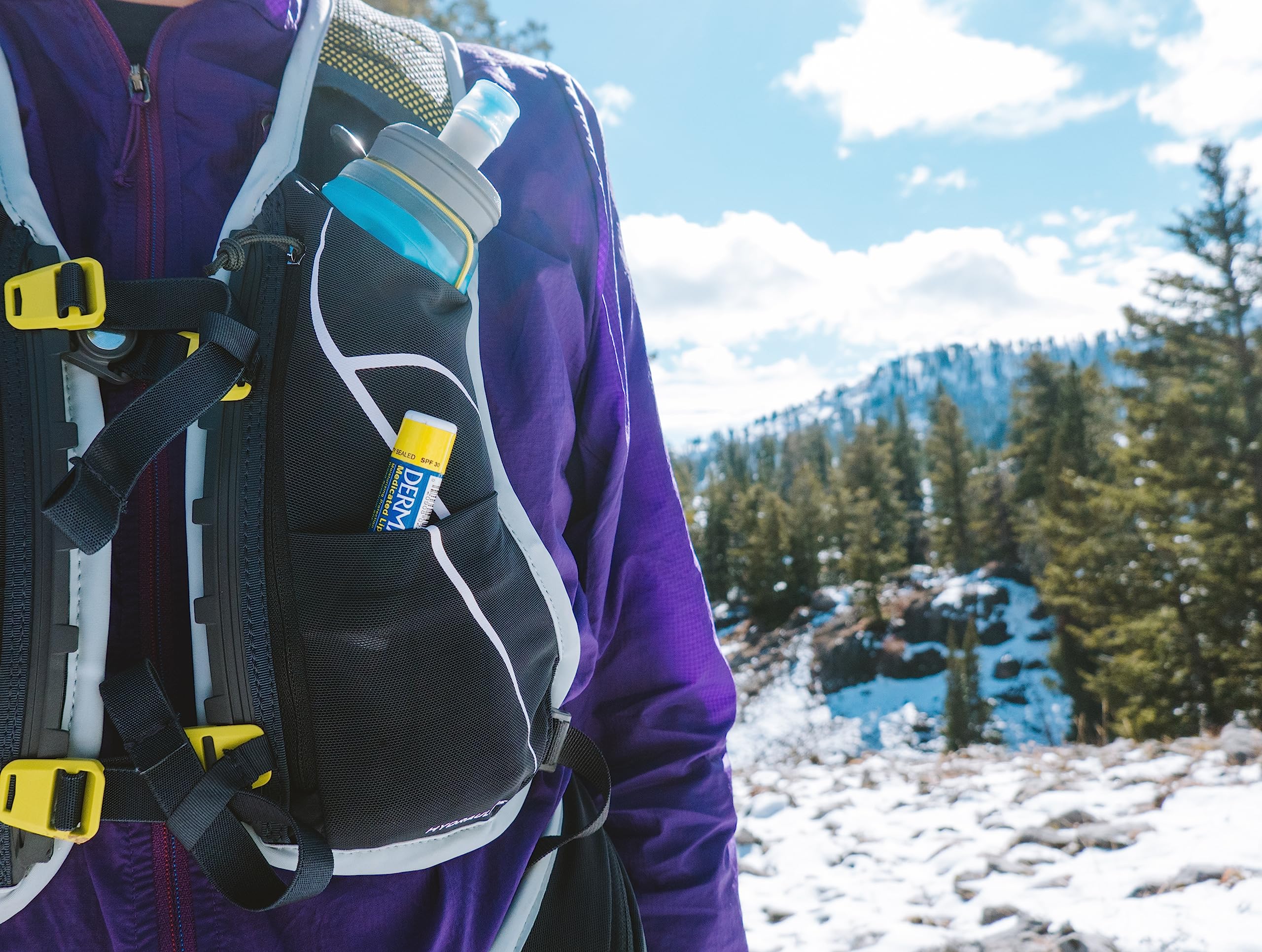 DERMATONE lip balm protects against wind and cold conditions