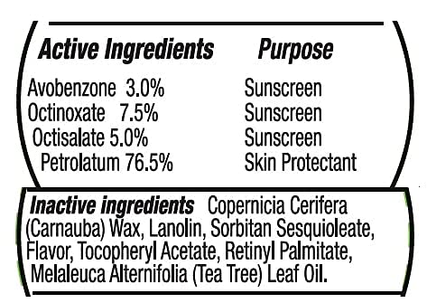 Compact tin tucked in backpack for on-the-go skin protection.