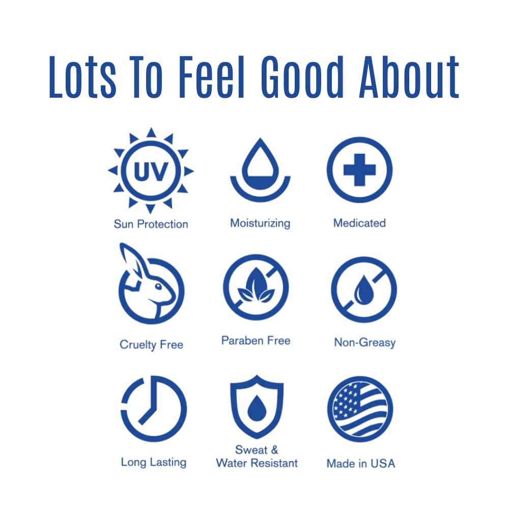 SPF23 Dermatone tin label signaling sunscreen protection during outdoors.