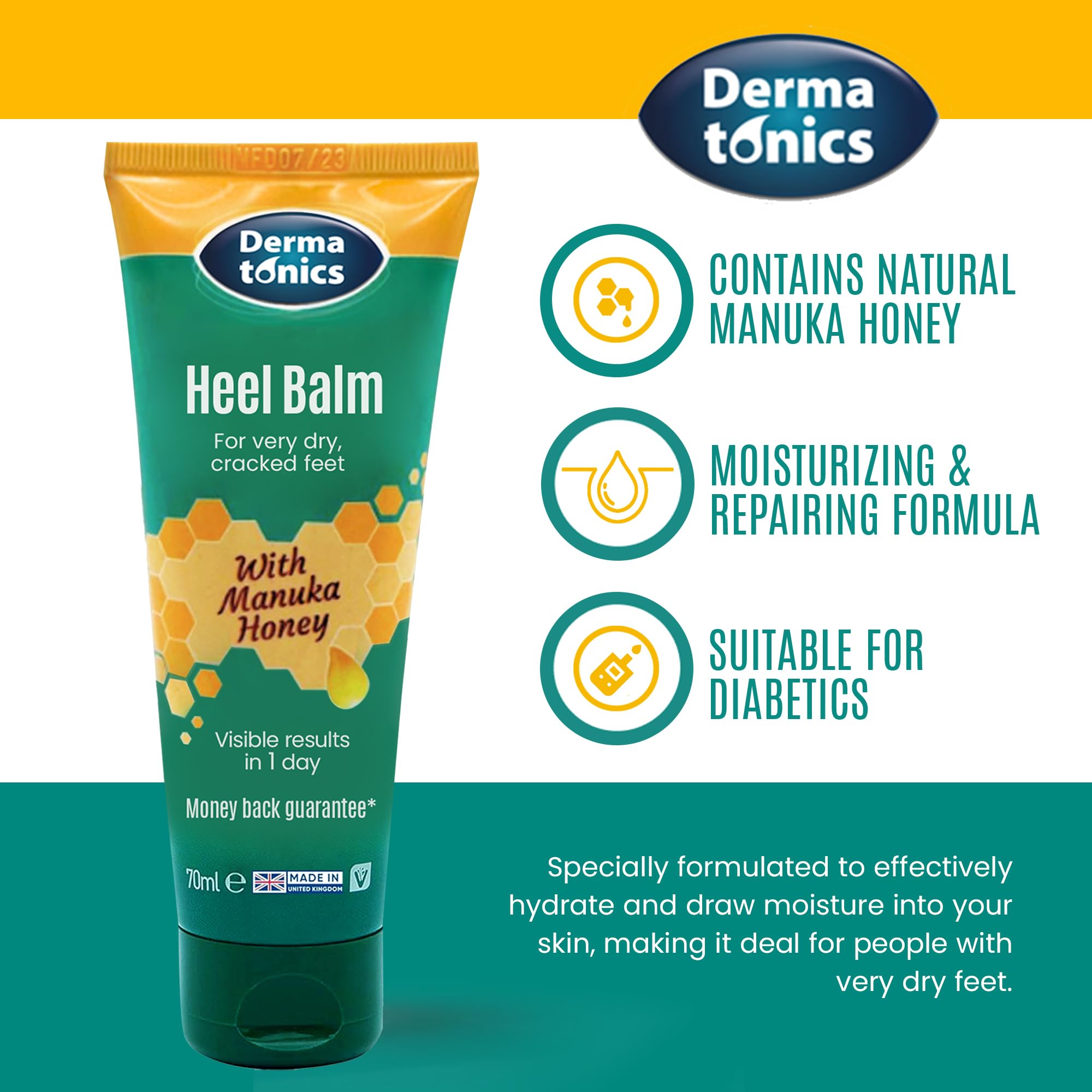 Dermatonics Manuka Honey ingredient emphasizes nourishing care