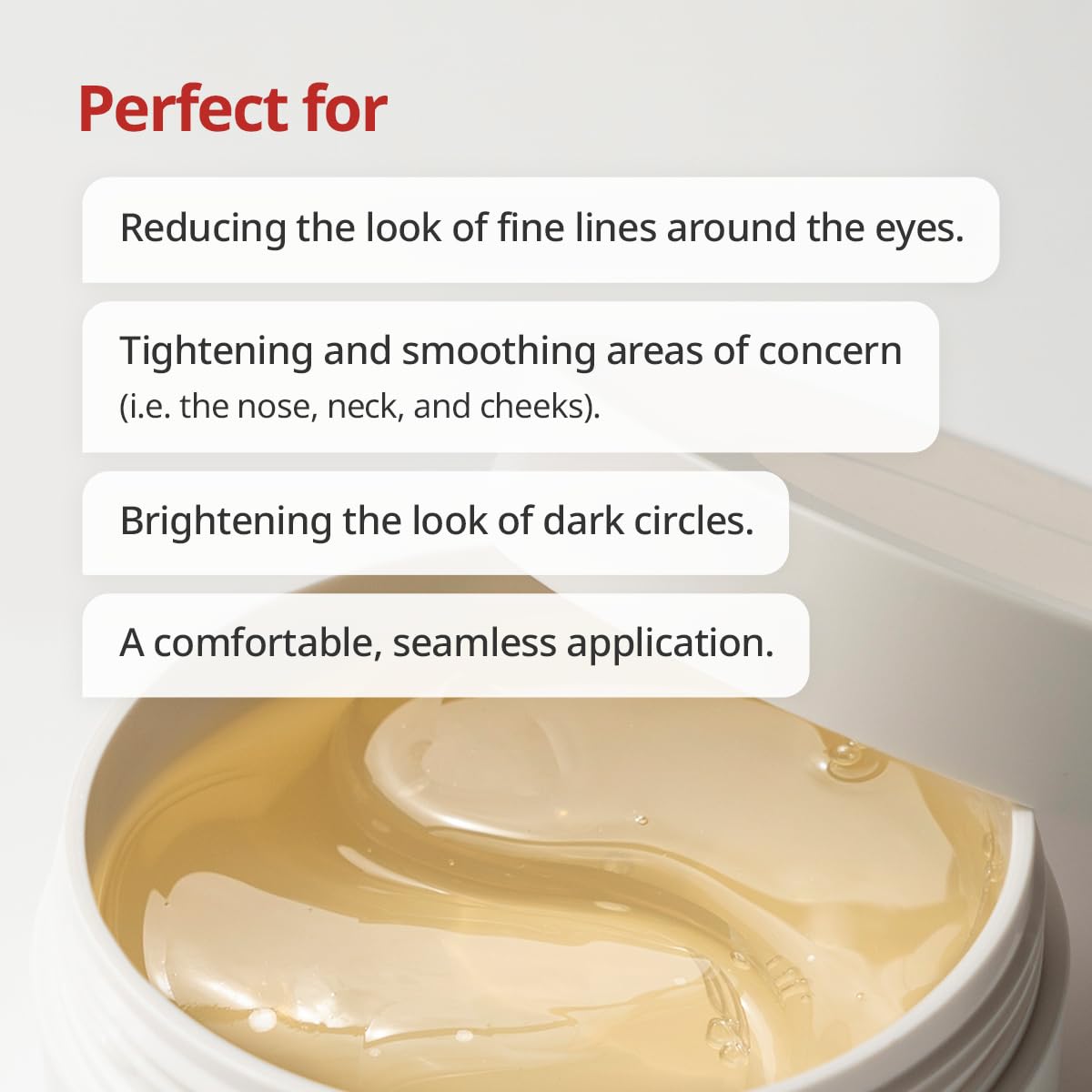 DERMATORY Pro Vita-A Under Eye Patch after use delivers a refreshed look