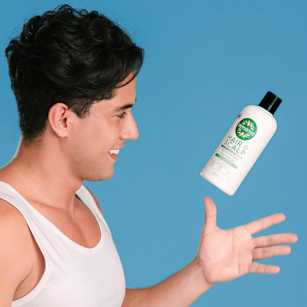 Dermaveen Oatmeal Shampoo family-friendly formula suitable for daily use.