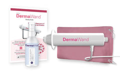 Dermawand portable handheld device for smoother-looking skin
