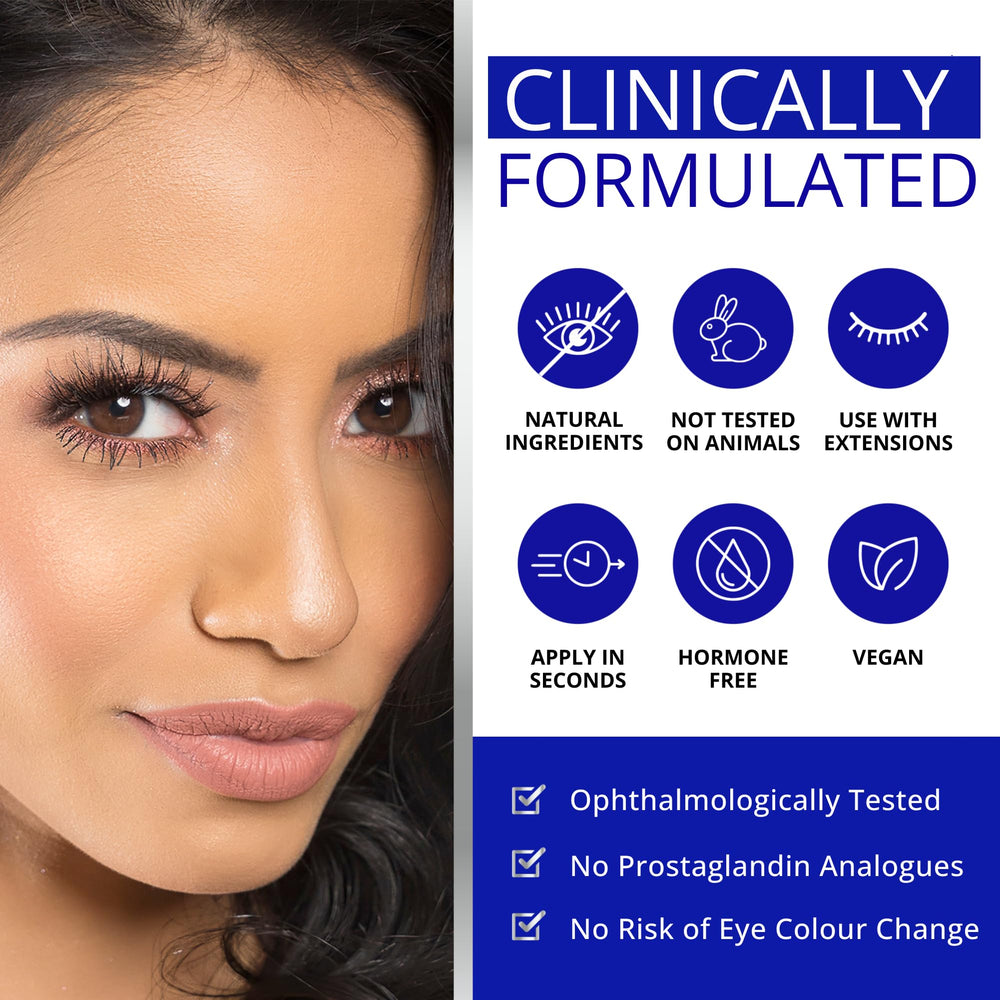 Dermaworks Spectaculash lash serum hyaluronic acid conditions lashes.