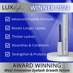 Dermaworks Spectaculash XL 60-day progress highlights growing fuller lashes.