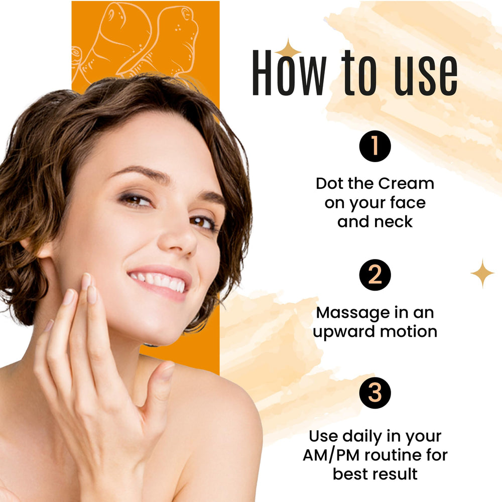 DERMAXGEN non-greasy absorption swatch demonstrating fast-absorbing formula
