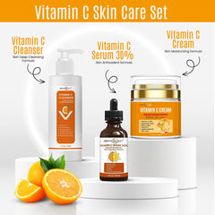 DERMAXGEN Vitamin C serum bottle highlights 30% formula for brightness and protection