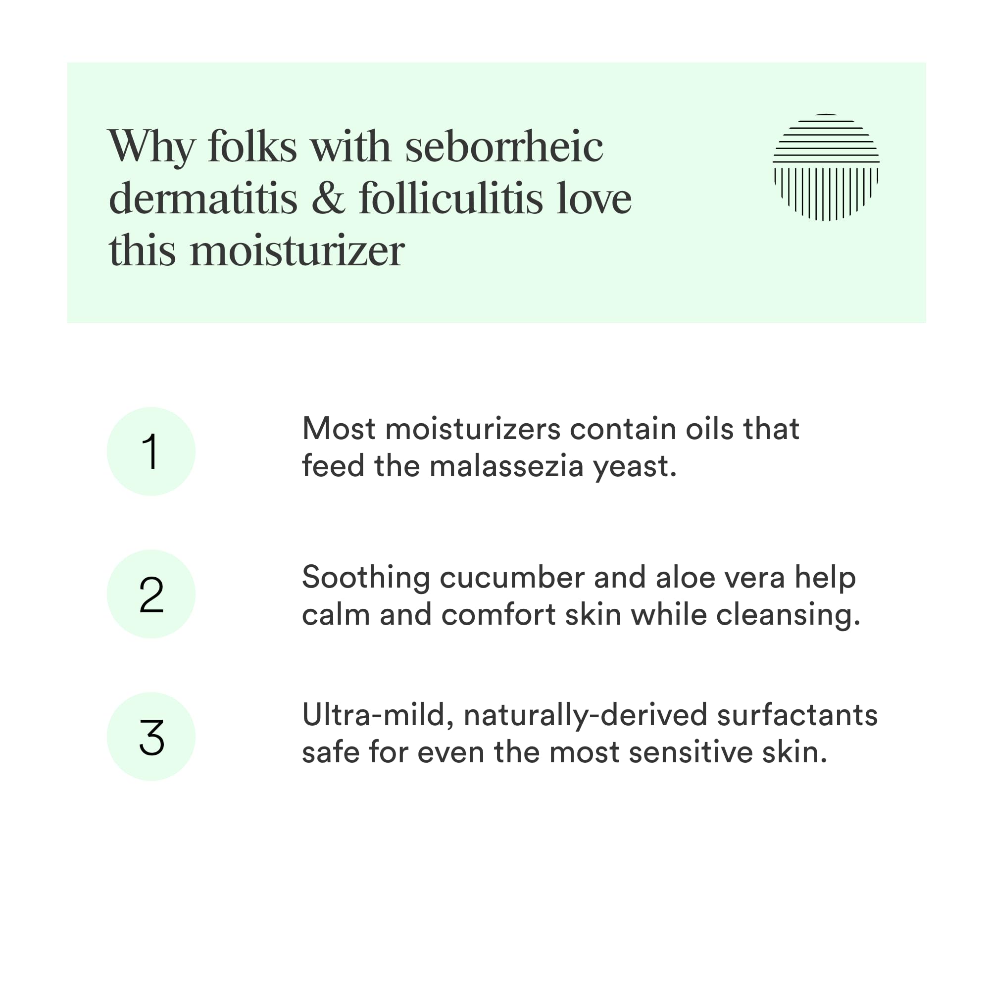 Dermazen Purifying Facial Cleanser fragrance-free packaging communicates clean, irritation-free care for sensitive skin.
