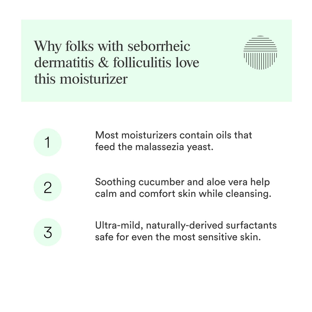 Dermazen Purifying Facial Cleanser fragrance-free packaging communicates clean, irritation-free care for sensitive skin.