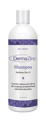 DermaZinc Shampoo 16 oz bottle for strong scalp care and cleansing