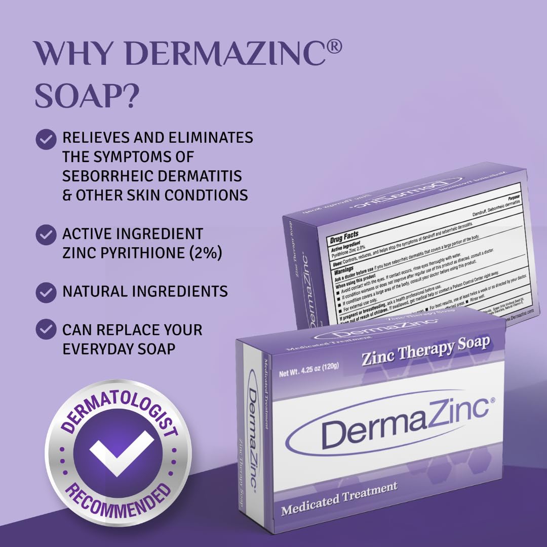 DermaZinc Therapy Soap packaging featuring eco-friendly design