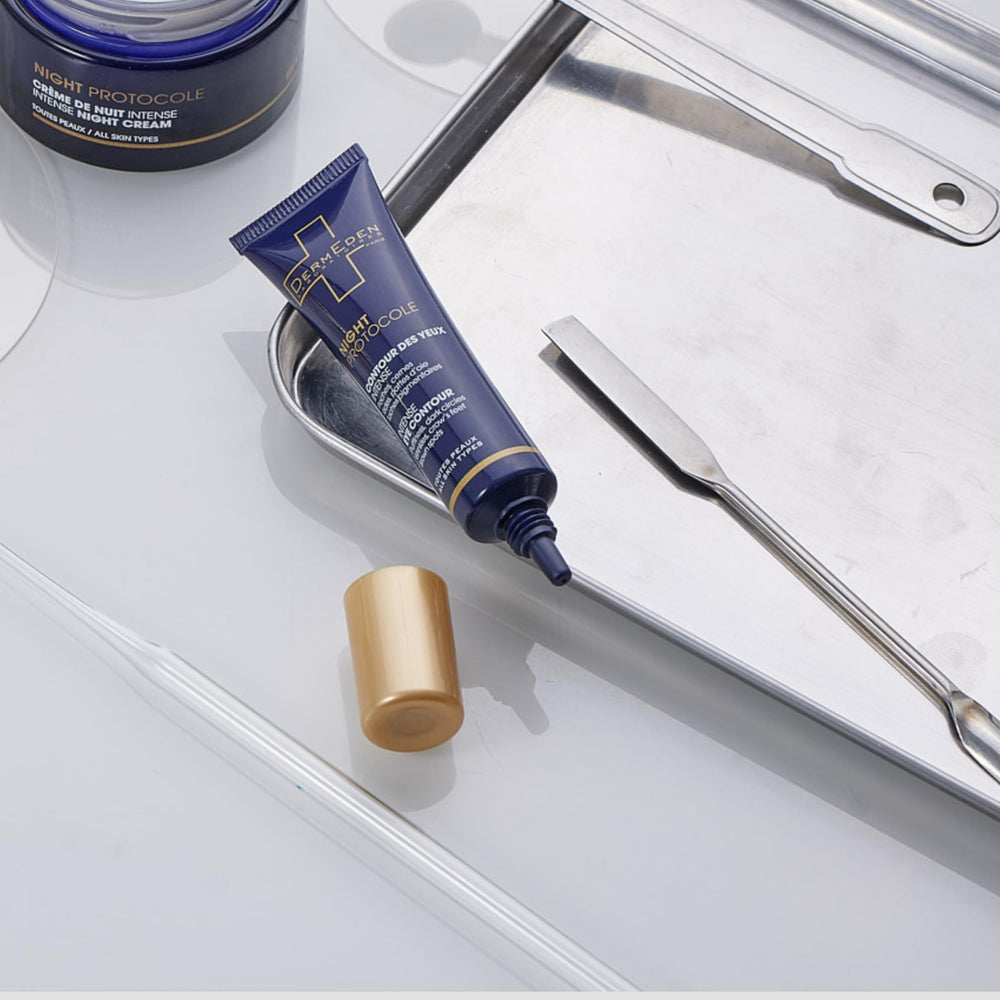 DERMEDEN Night Protocol glycolic acid icon, anti-pigmentation reference