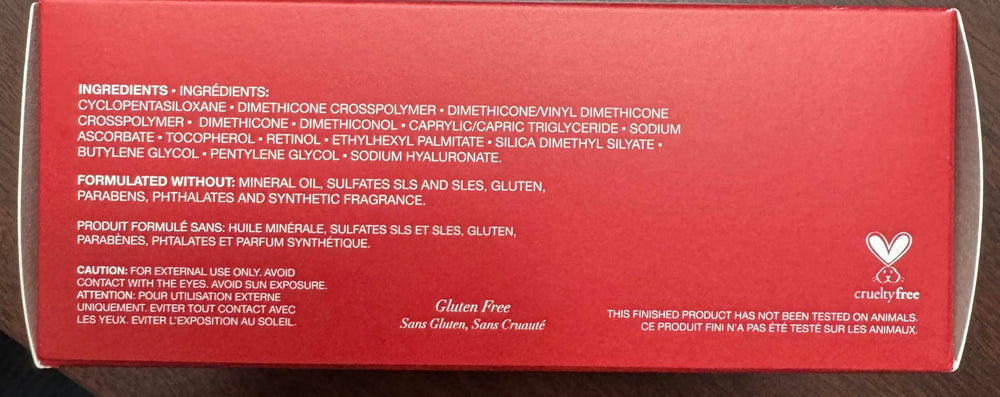 Dermelect ConfidenceCrease Concentrate creamy texture hints at hydration