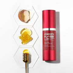Dermelect Get Lifted egg white infusion suggests natural skin tightening and smoothing.