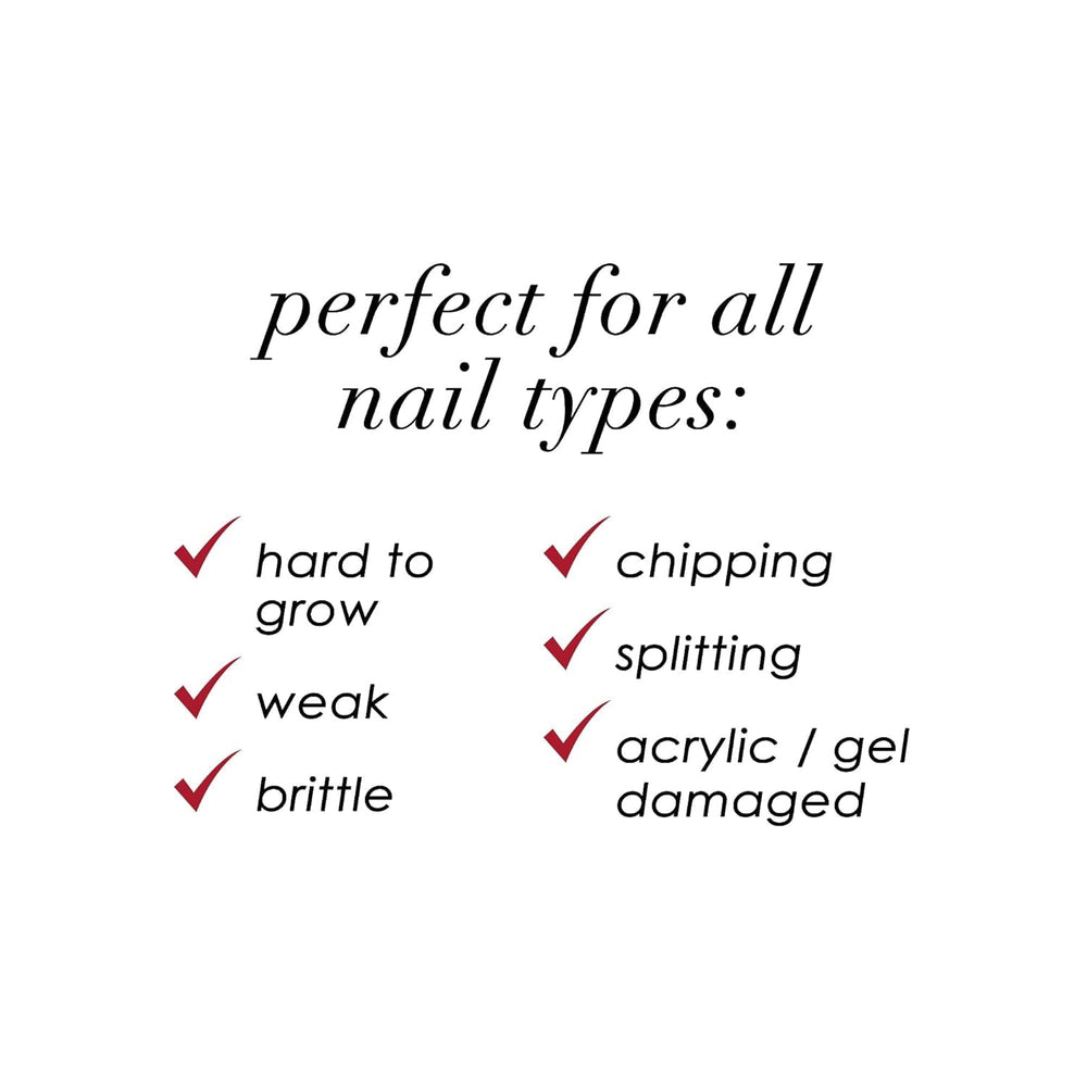 Dermelect Luminous Nail Brightening Treatment milky glow on nails enhances appearance.