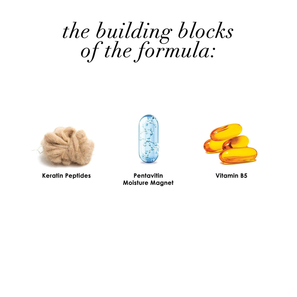 Formula highlights keratin and peptides for nail support.