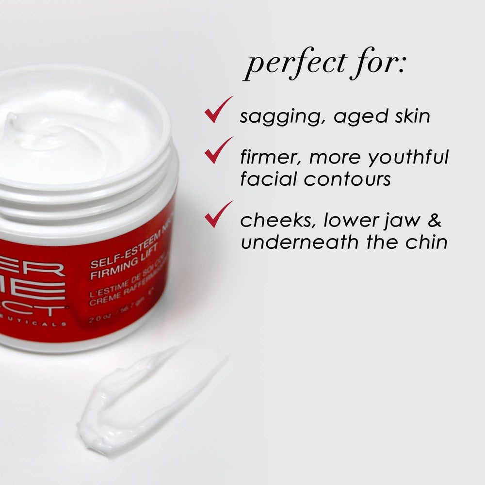 Dermelect Self-Esteem Neck Firming Lift on neck and jawline for firmer appearance