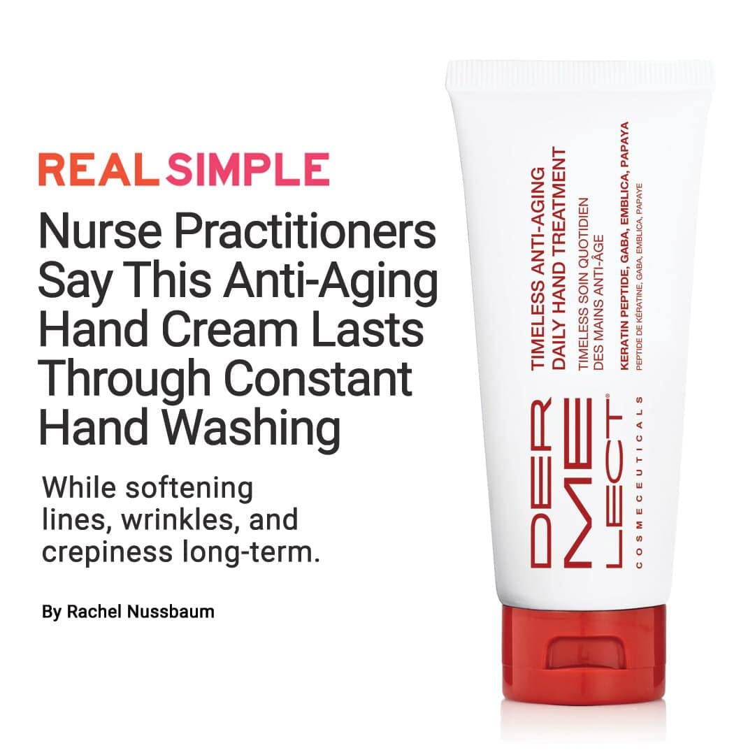 Dermelect Timeless Hand Treatment brightening complex helps fade age spots