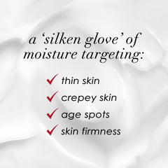 Dermelect Timeless Hand Treatment cream swirl emphasizing rich texture for hydration