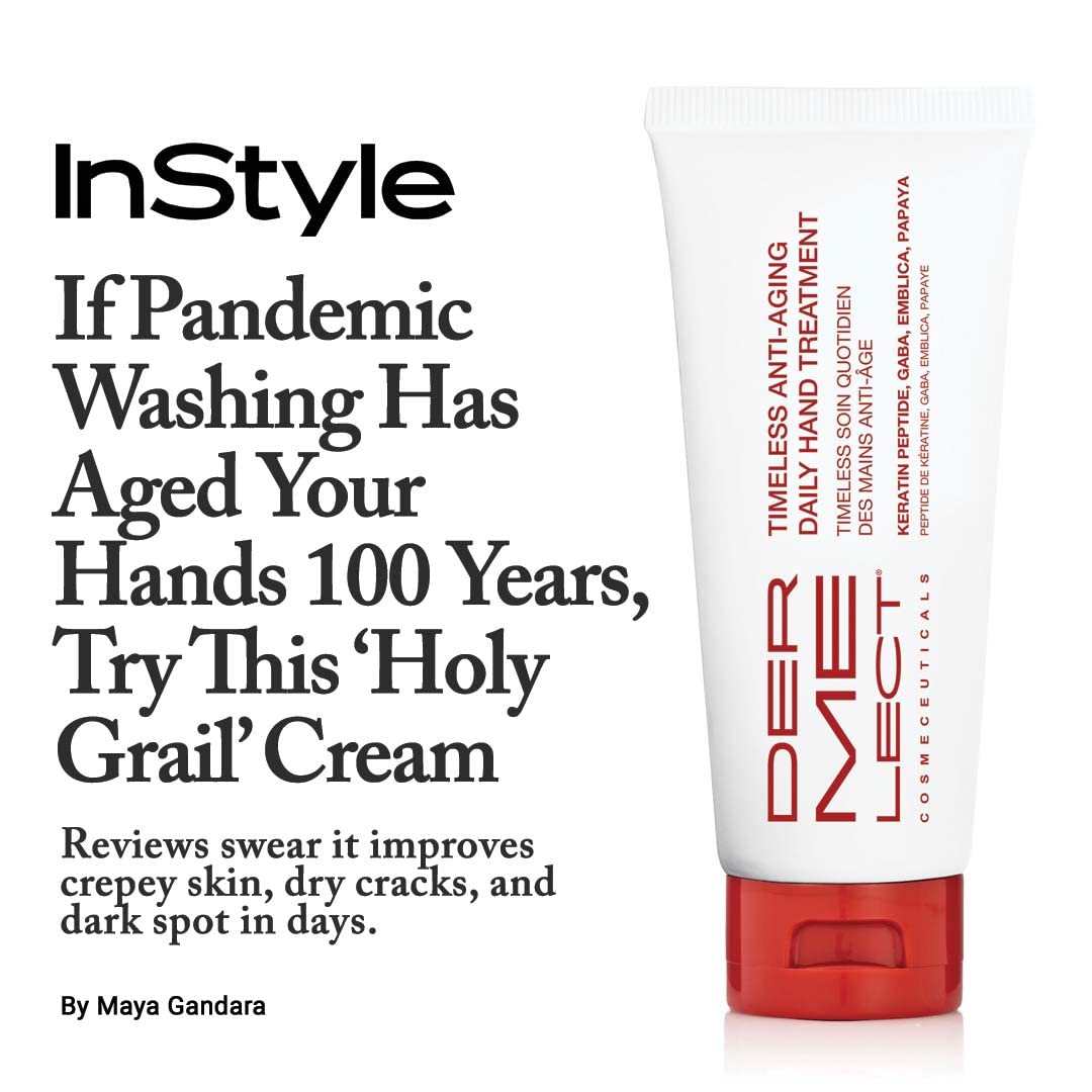 Dermelect Timeless Hand Treatment with hyaluronic acid boost for lasting hydration