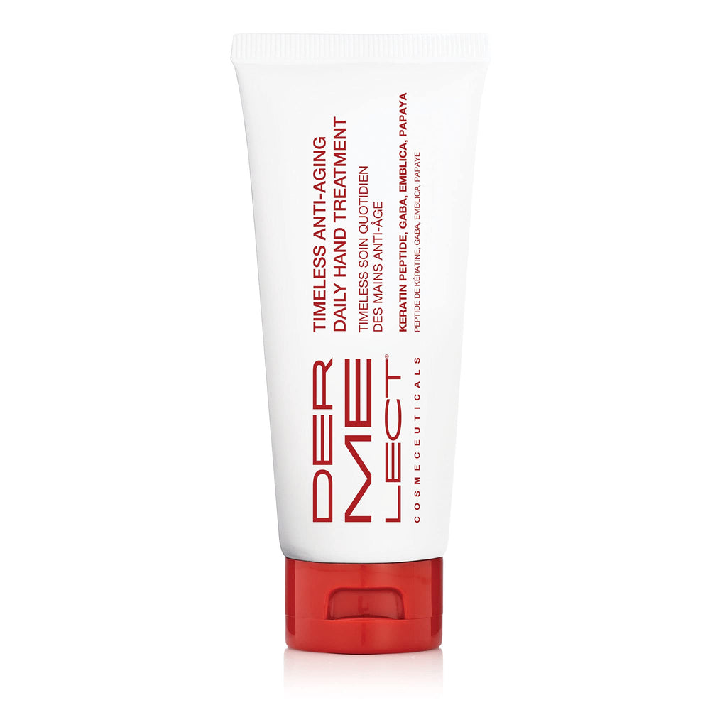 Dermelect Timeless Hand Treatment elegant packaging on display, ideal for daily self-care